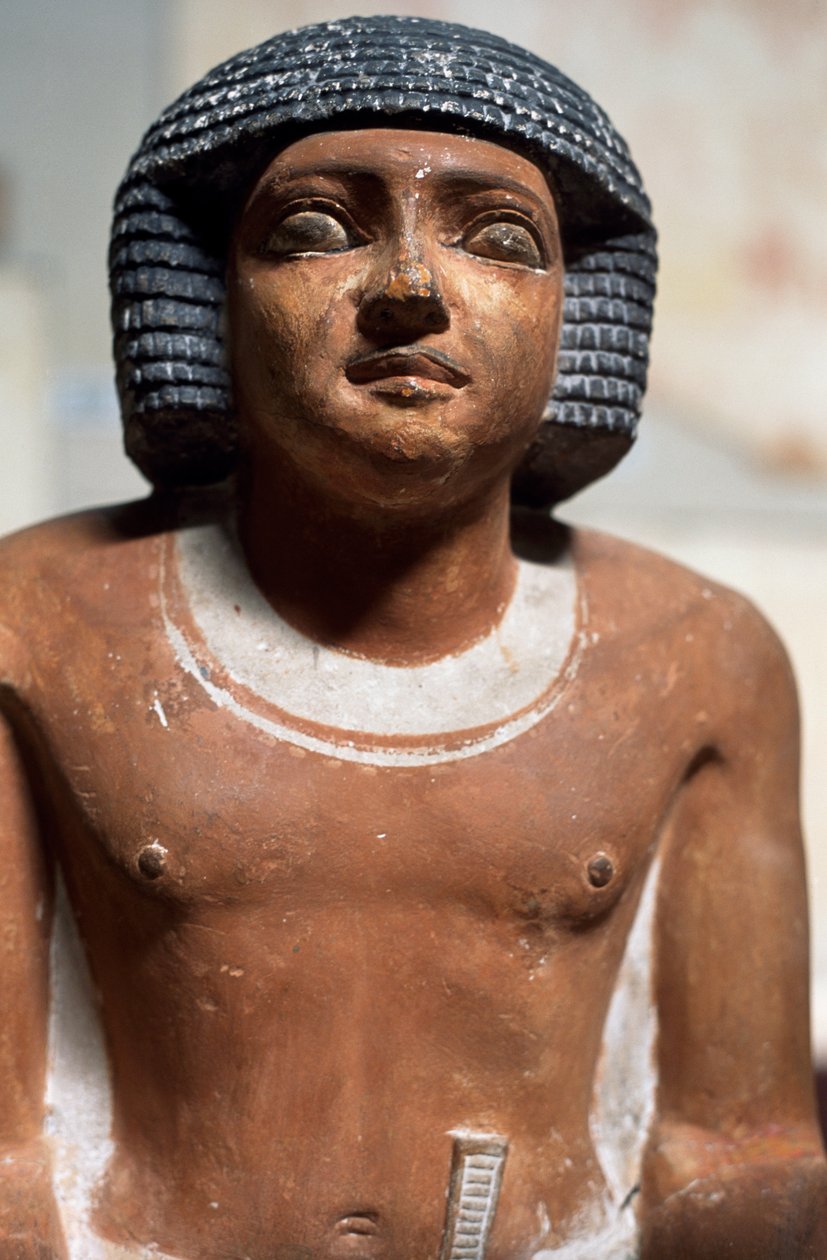 Männliche Figur (Detail) von School Egyptian