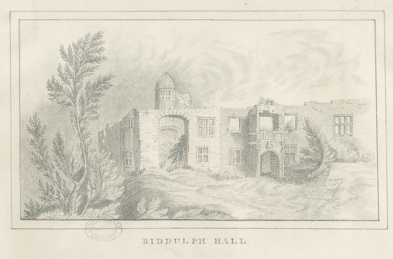 Biddulph Hall (alt) von School English