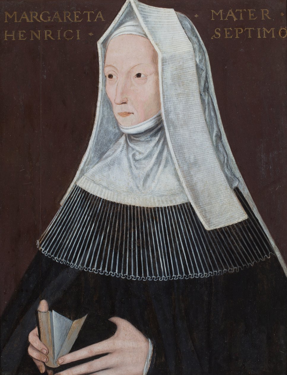 Porträt von Margaret Beaufort, Gräfin von Richmond und Derby von School English