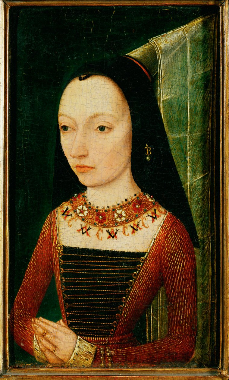 Margarete von York, Ehefrau von Karl dem Kühnen von School Flemish