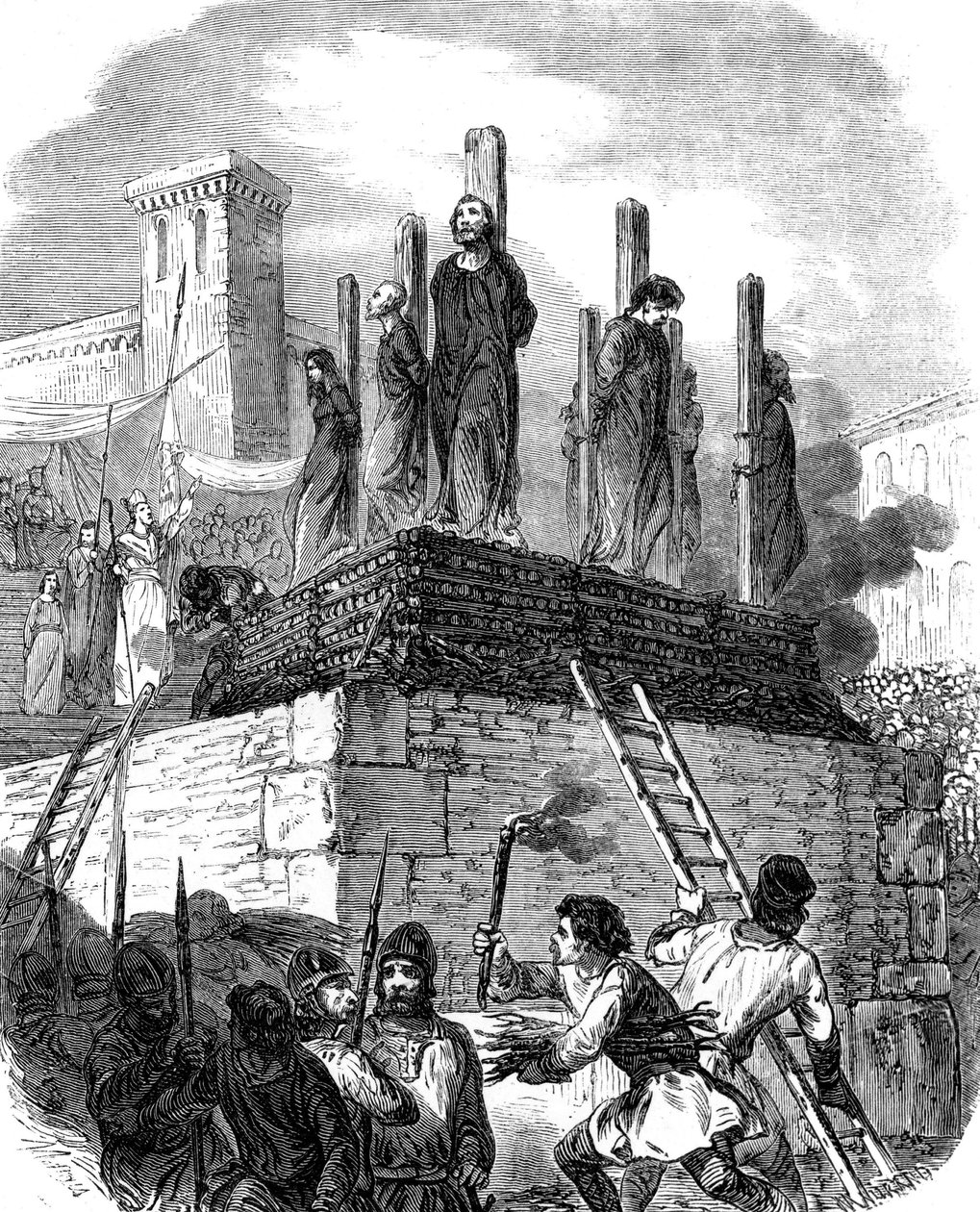 Der Albigenserkreuzzug von School French