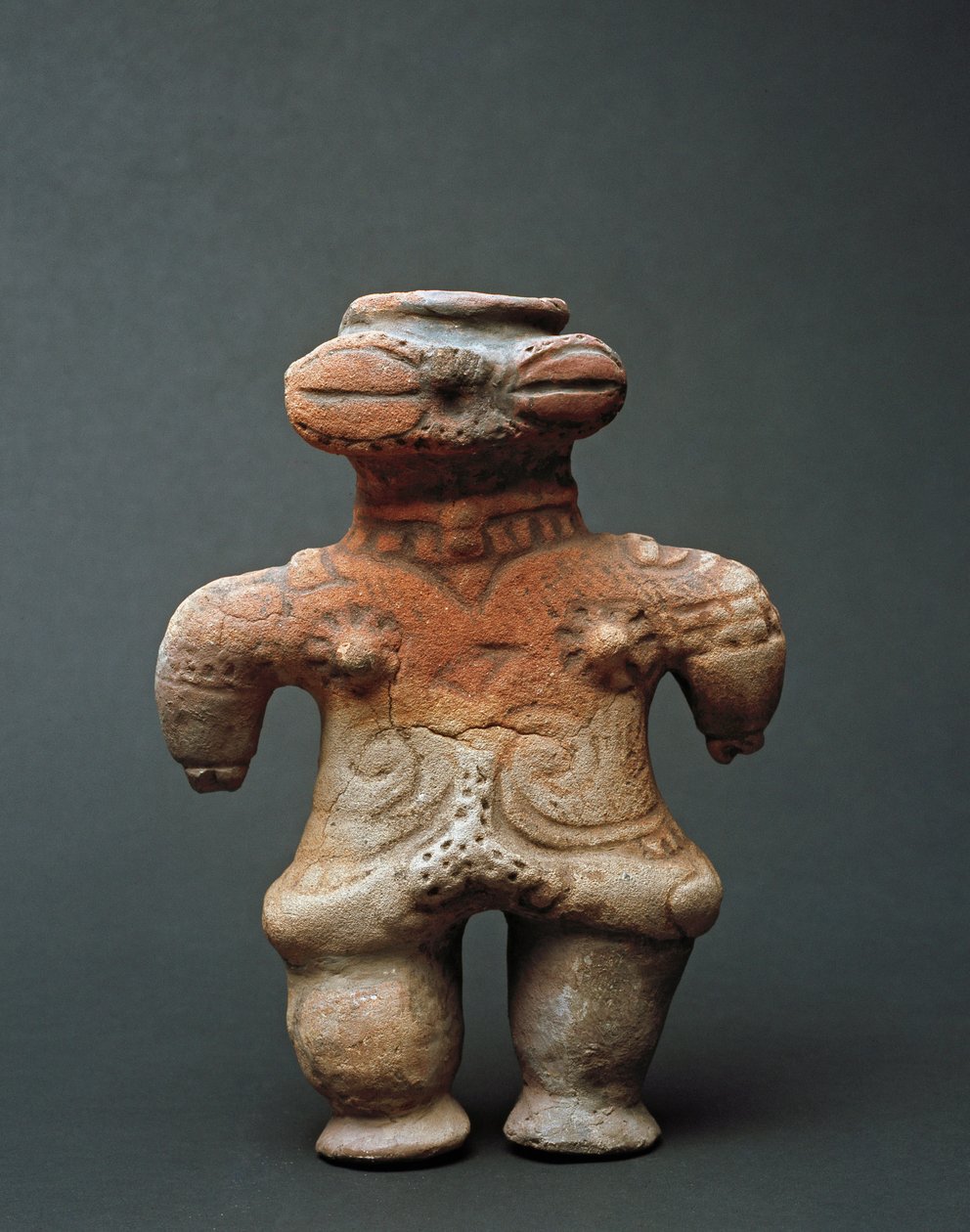Terrakotta-Dogu-Skulptur aus Akita, Jomon-Periode 11.-4. Jahrhundert v. Chr. von Japanese School