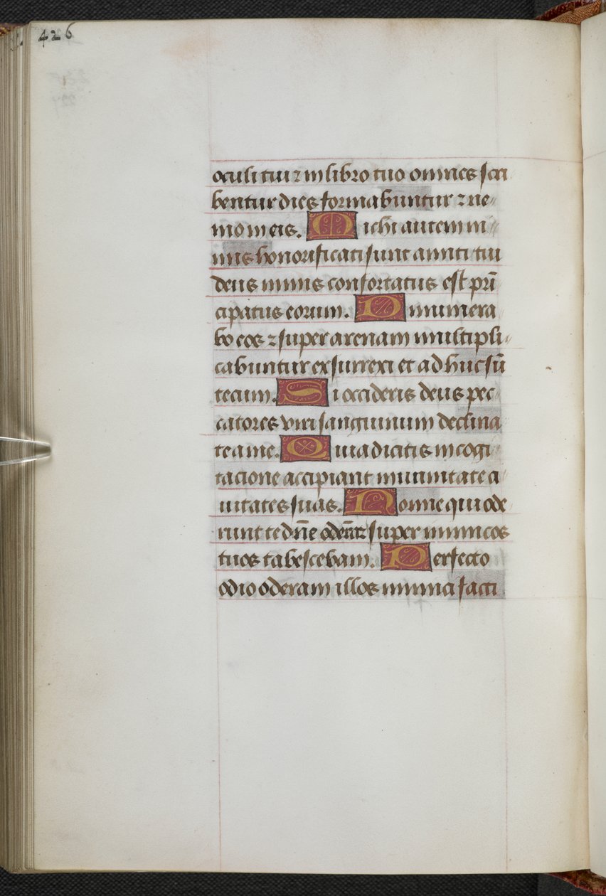 Könige 9, f.227v, Stundenbuch, Gebrauch von Sarum (