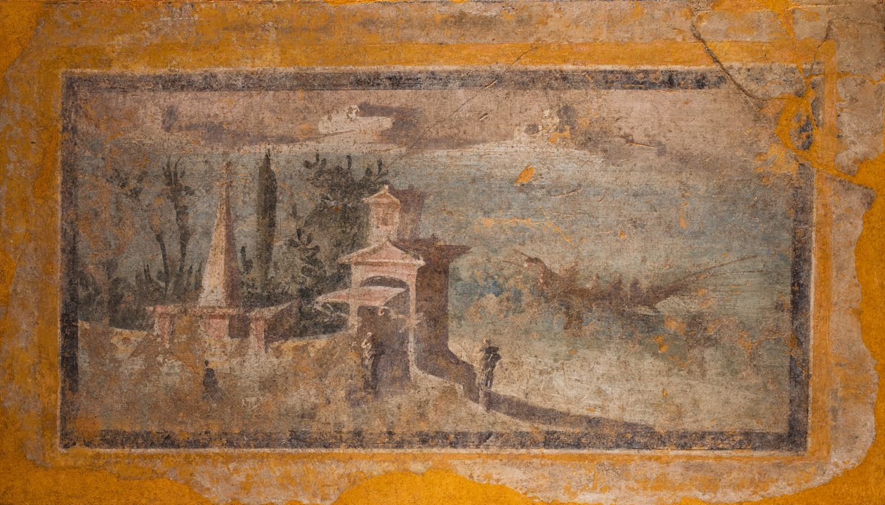 Maritime Landschaft, Boscoreale von School Roman