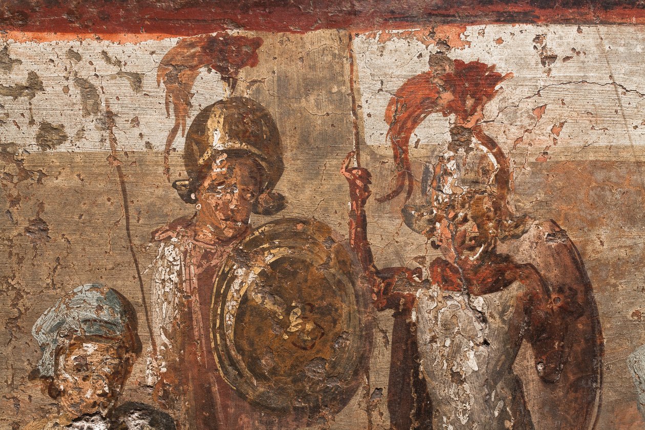 Das Urteil Salomos, Pompeji von School Roman