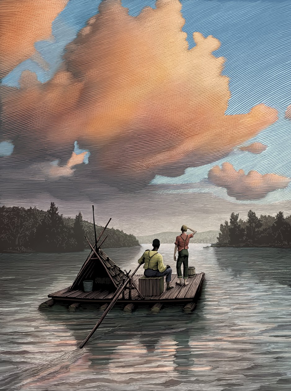 Huckleberry Finn von Scott McKowen