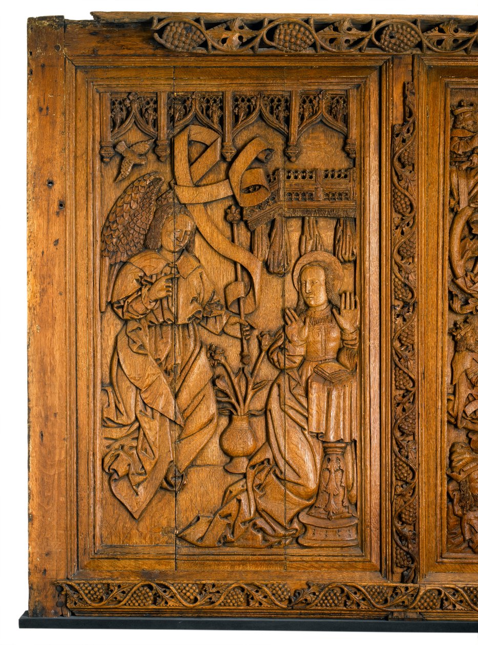 Verkündigung aus den Beaton-Paneelen, 1524-37 von Scottish School