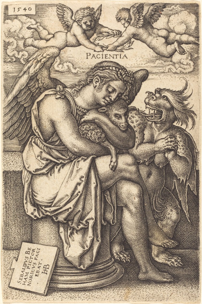 Geduld von Sebald Beham