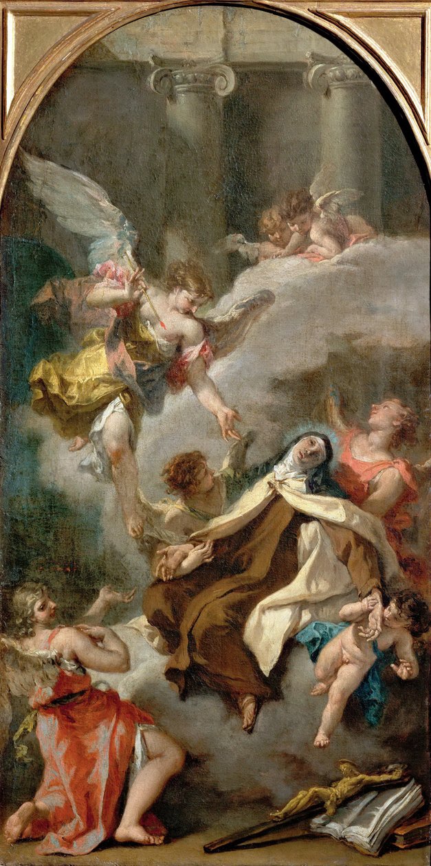 Die Vision der Heiligen Teresa von Avila von Sebastiano Ricci