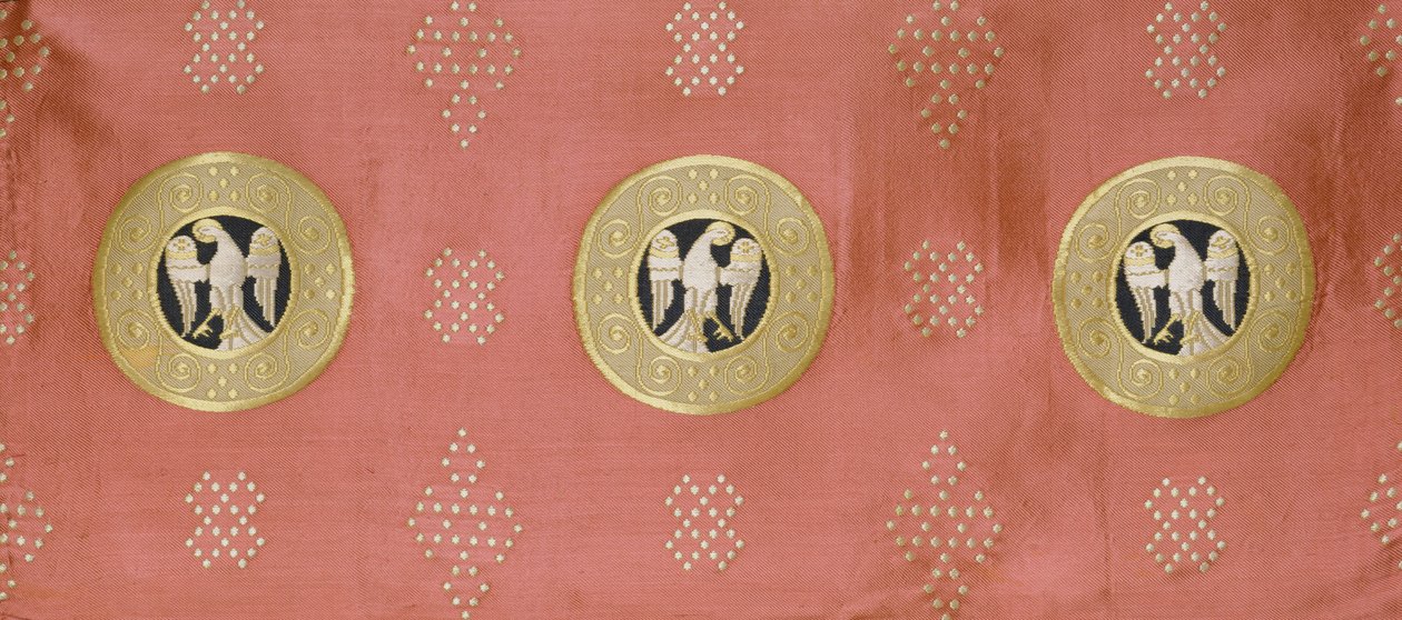 Olovyanishnikov Manufaktur Brokat, frühes 20. Jahrhundert (Textil) von Sergei Vashkov