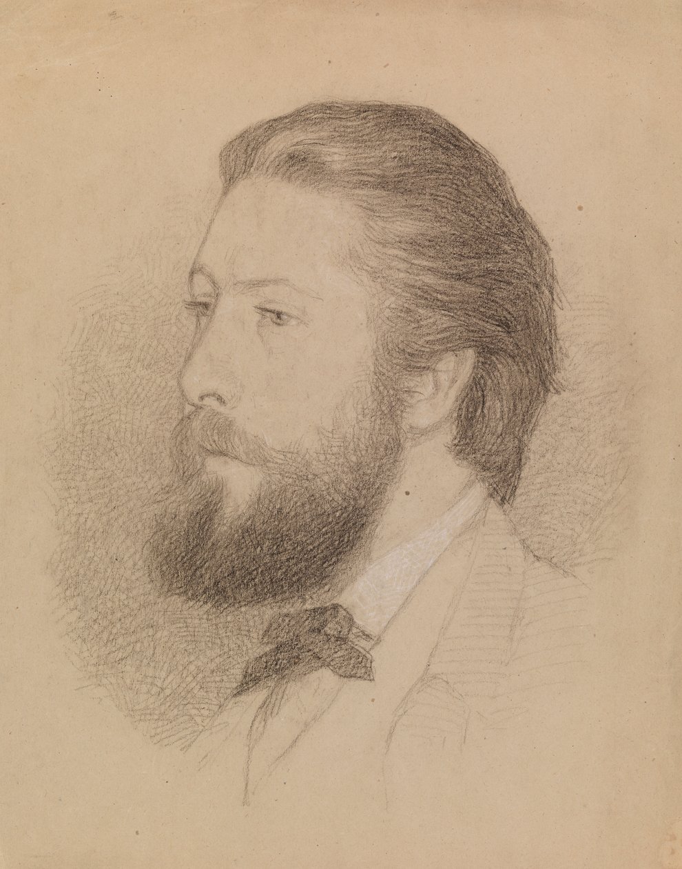 Porträt eines Mannes von Severin Falkman