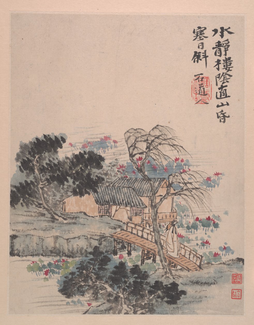 Farben der Wildnis, ca. 1700 von Shitao Daoji