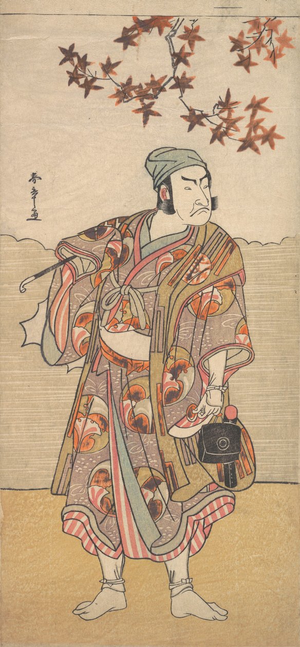 Der erste Nakamura Nakazo in der Rolle von Shimada no Hachizo, 1783 von Shunsho