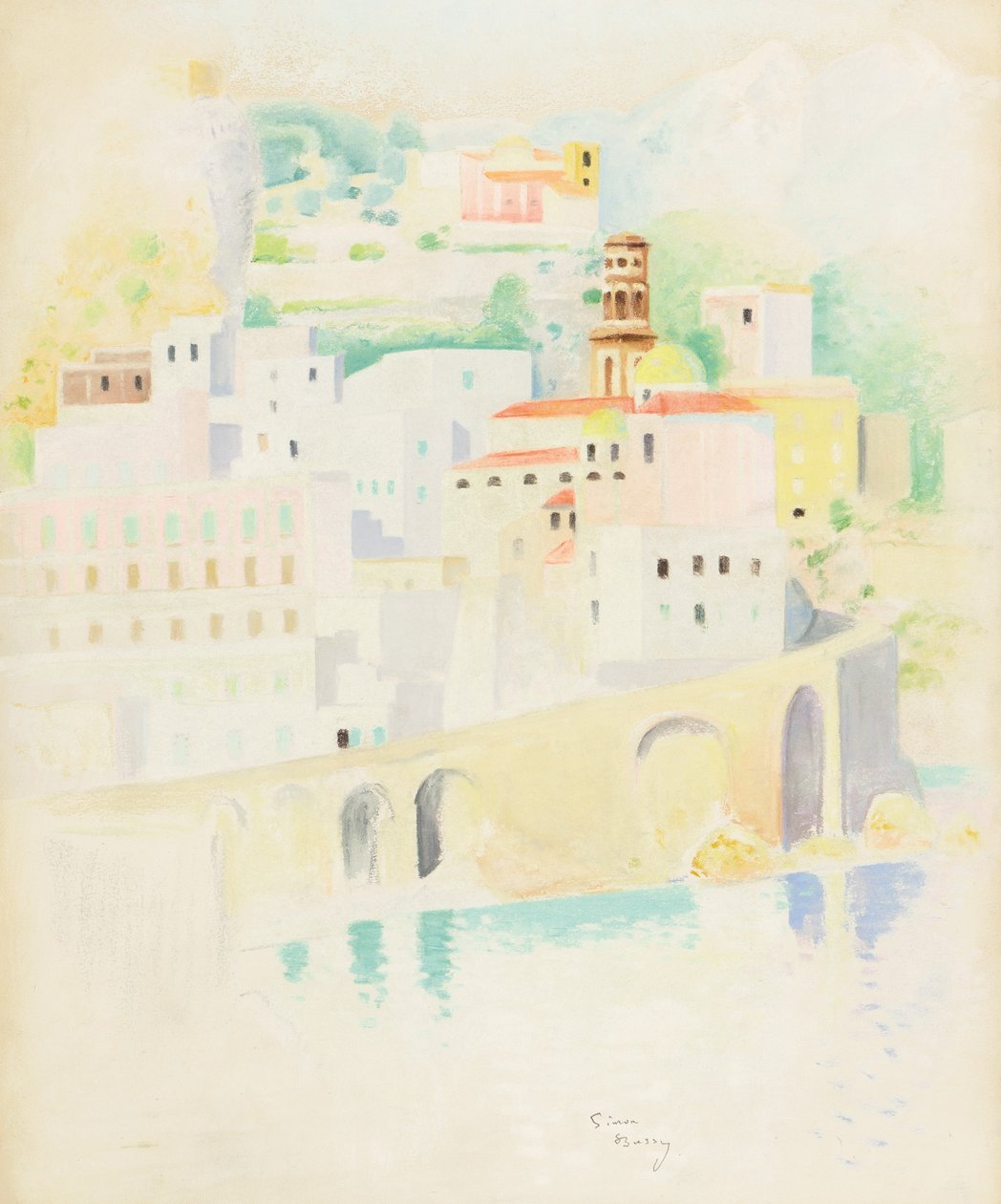 Atrani, Amalfiküste von Simon Albert Bussy