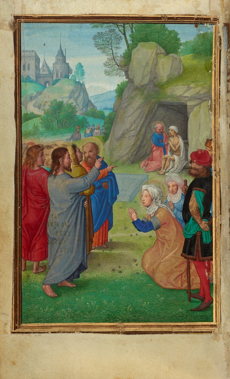 Die Auferweckung des Lazarus von Simon Bening