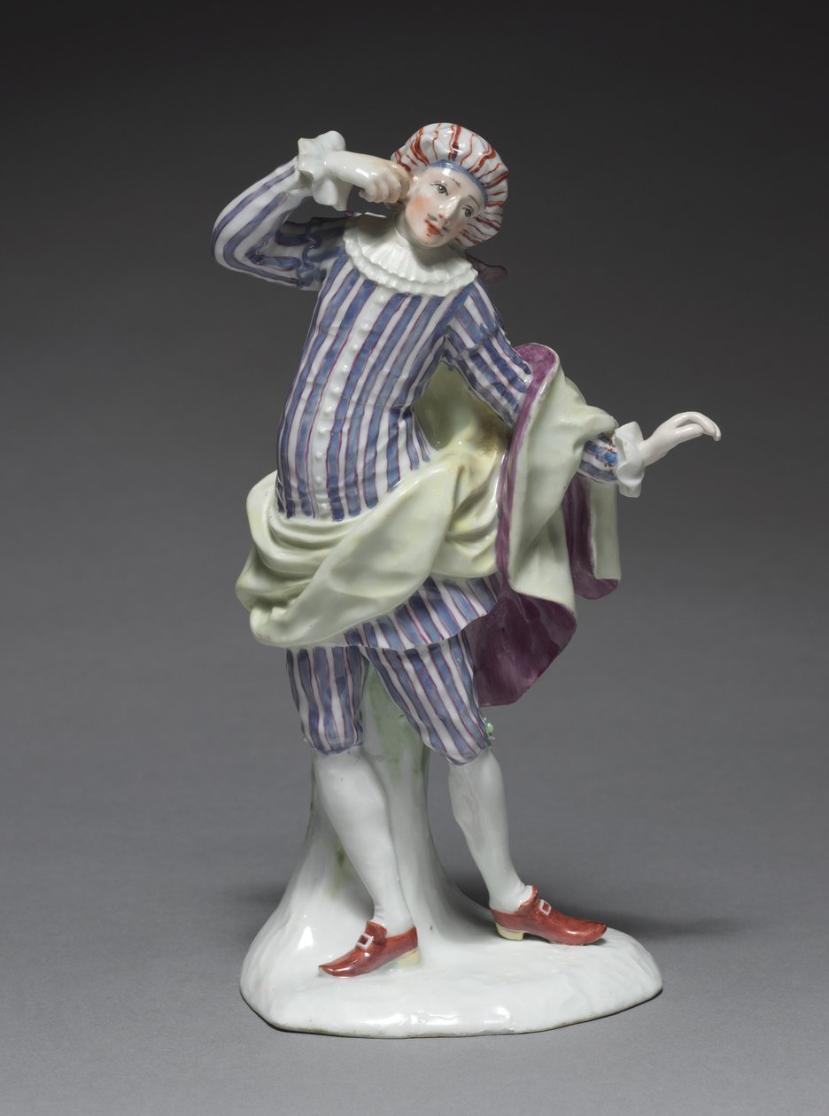 Italienische Komödienfigur: Mezetin, ca. 1753 von Simon Feilner