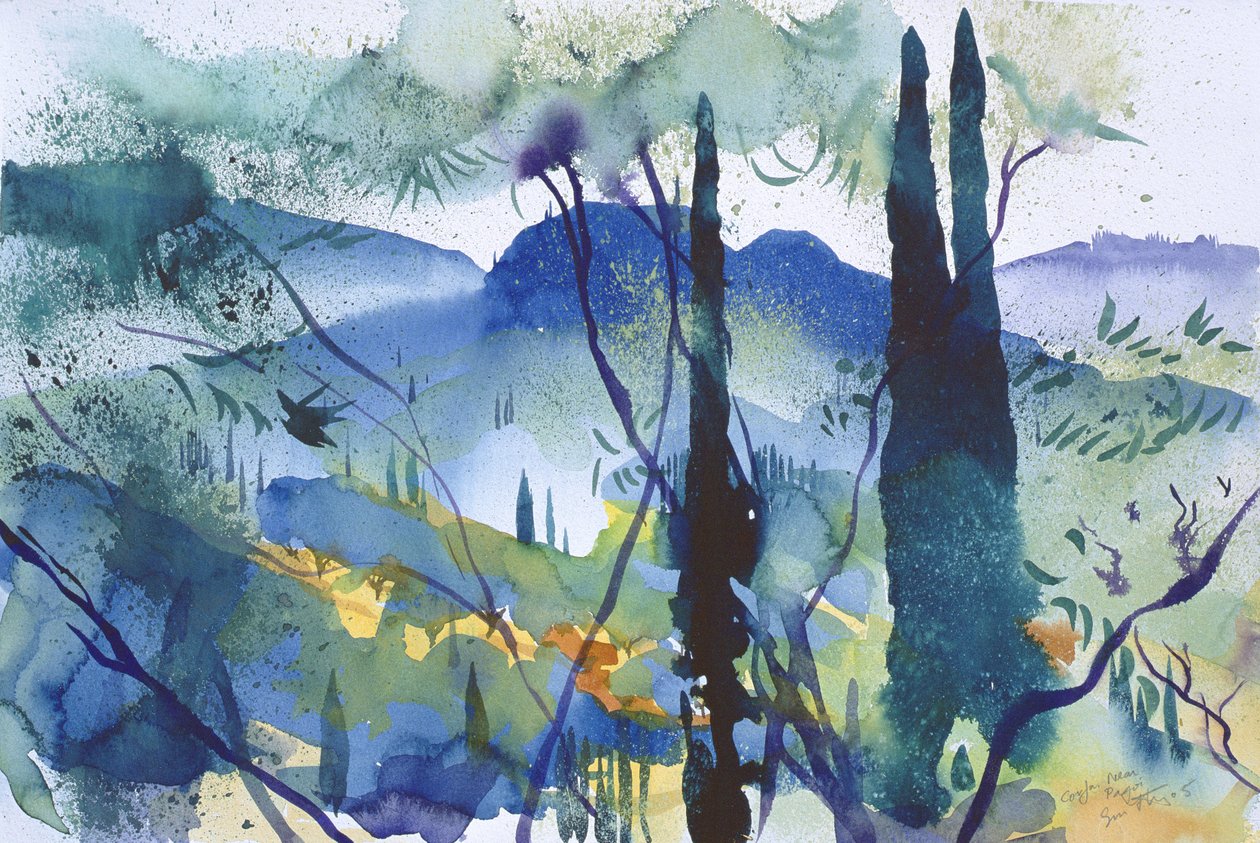 In der Nähe von Pagoi, Korfu, 2005 von Simon Fletcher