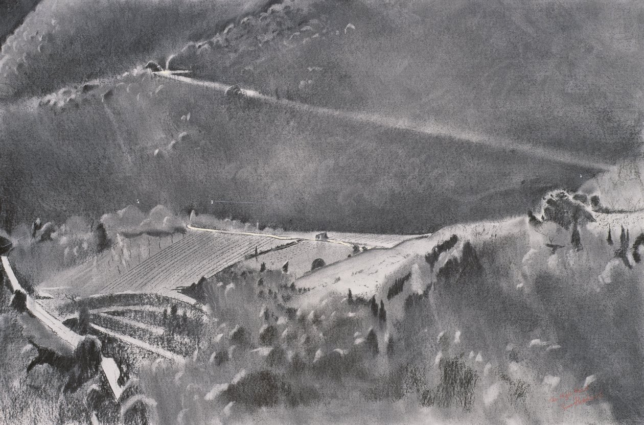 Die Hauptstraße, 2001 von Simon Fletcher