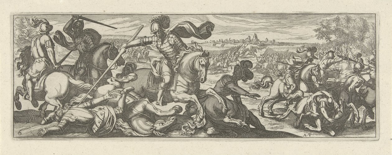 Feldschlacht (Cavalerie) von Simon Frisius