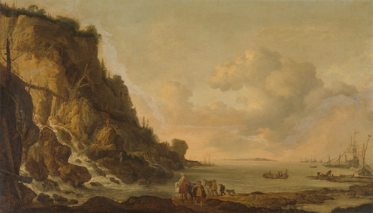 Felsige Küste von Simon Jacobsz. Vlieger