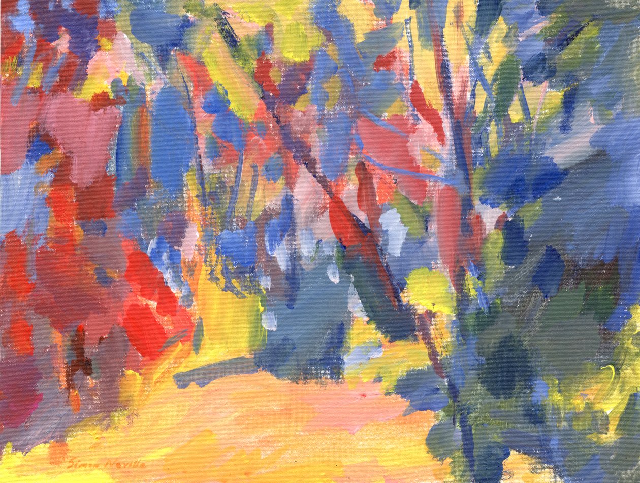 Waldweg 18, 2023 von Simon Neville