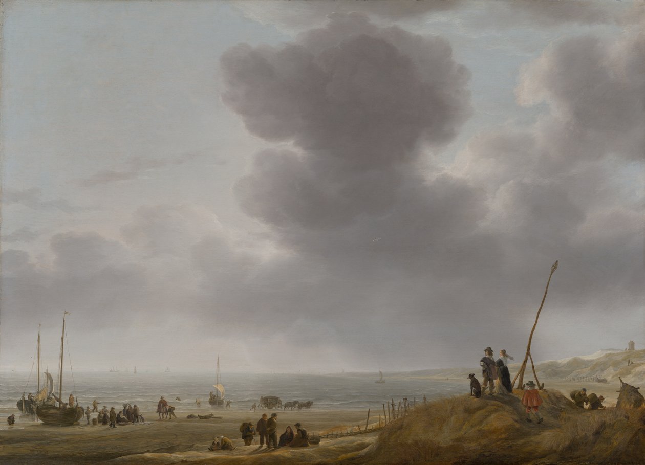 Strandansicht von Simon de Vlieger
