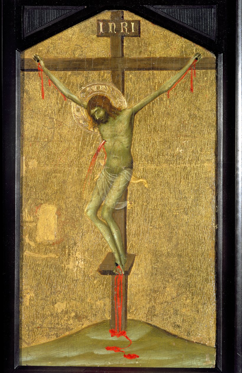 Christus am Kreuz, ca. 1340 von Simone Martini