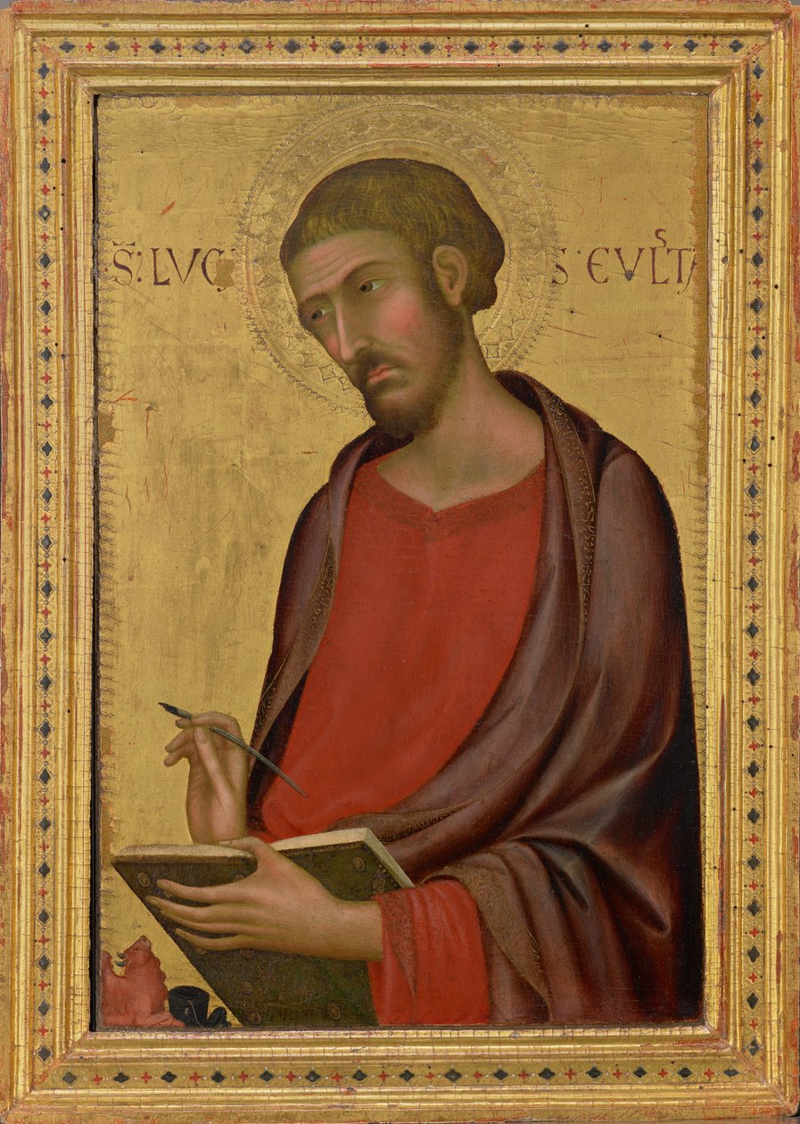 Sankt Lukas von Simone Martini