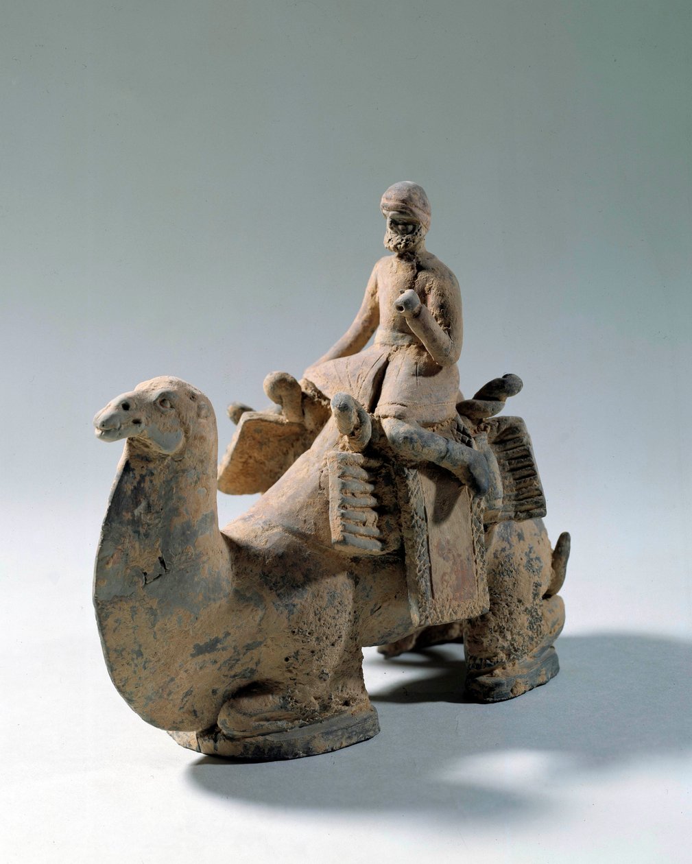 Sogdische Zivilisation: Kamel und Kamel, Transport von Seide von Sogdian Sogdian