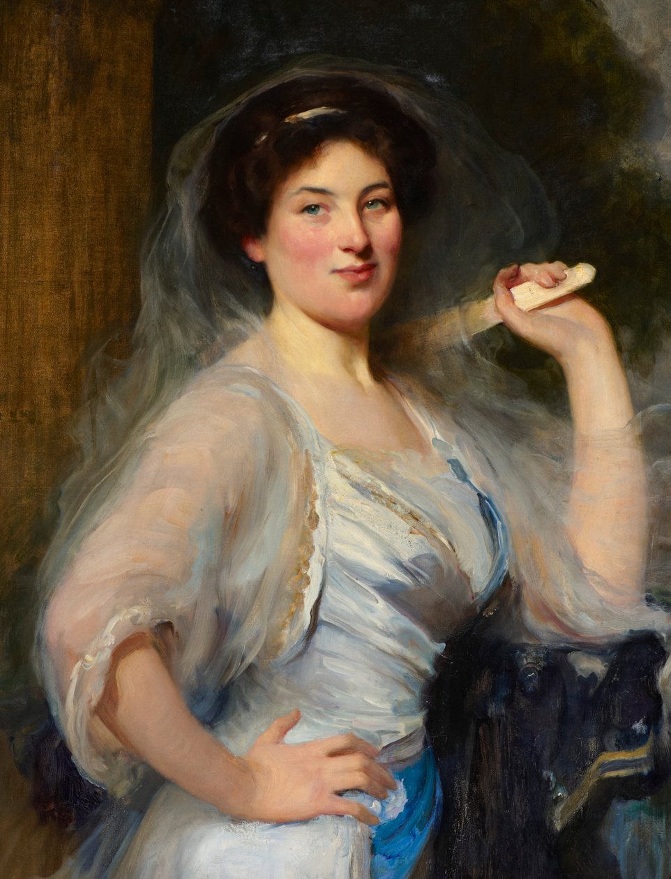 Porträt von Gertrude Salaman, der Nichte des Künstlers von Solomon Joseph Solomon