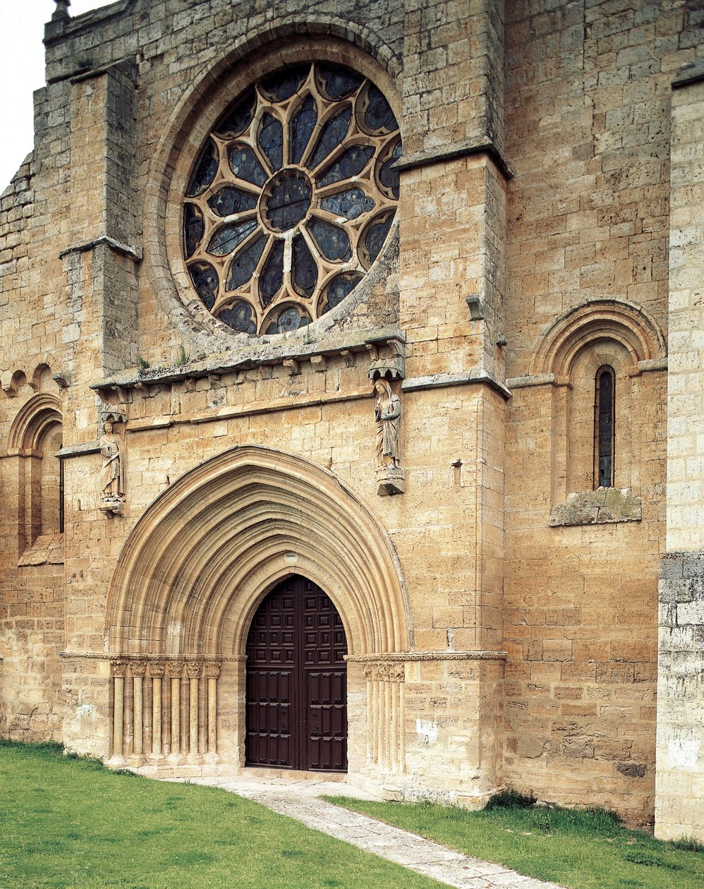 Kollegiatskirche Santa María del Manzano, Castrojeriz, Burgos, Spanien von Spanish School