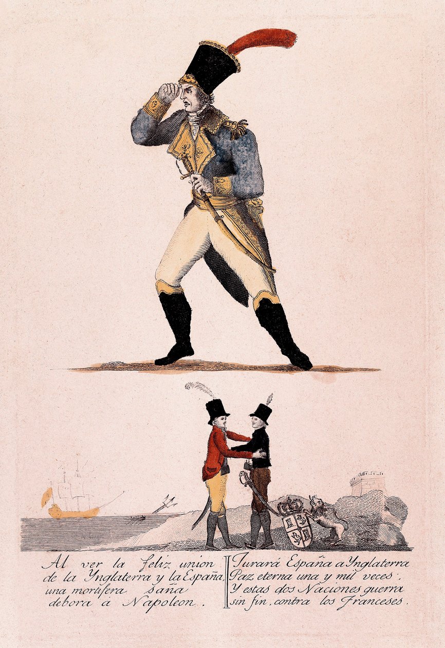 Spanischer Unabhängigkeitskrieg: Napoleon gegen die Allianz zwischen Spanien und England von Spanish School