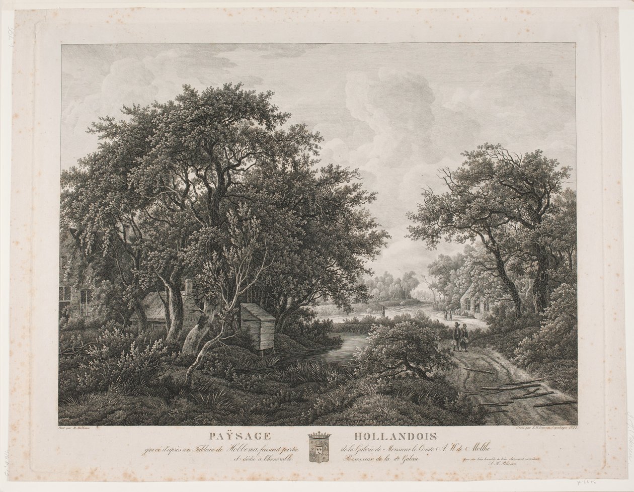 Holländische Landschaft von Søren Henrik Petersen