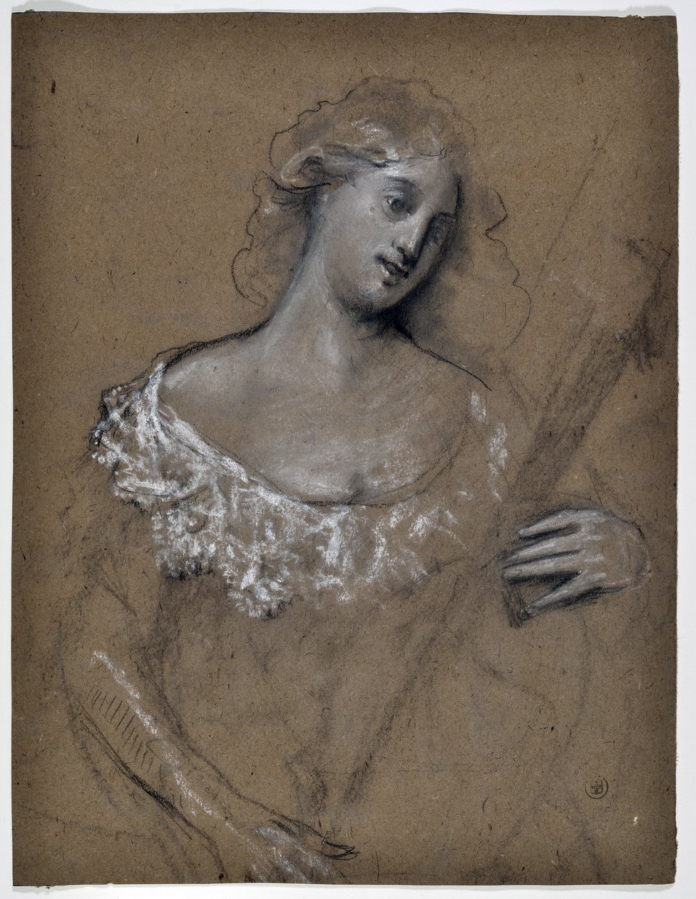 Studie einer Frau, die Laute spielt von Stanislas Torrents y de Amat
