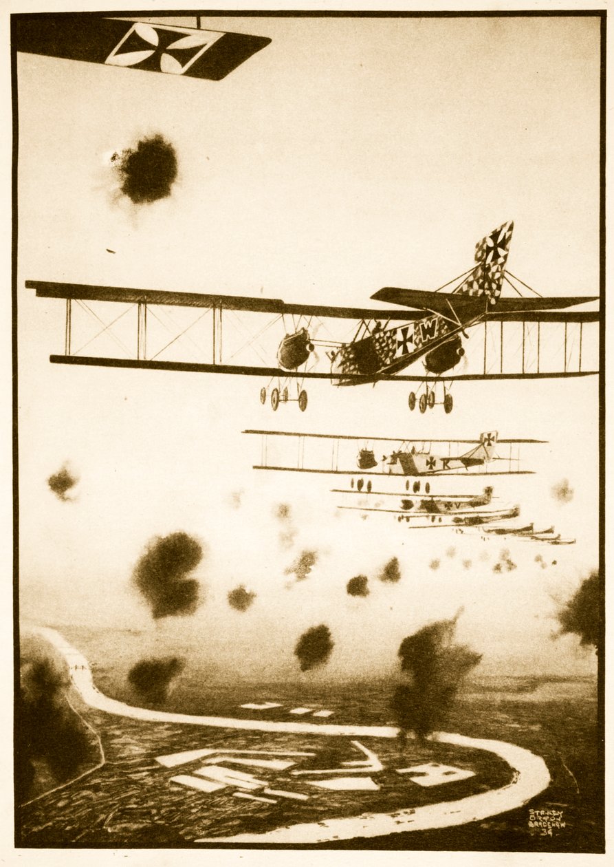 Tageslichtangriff auf London, Illustration aus 