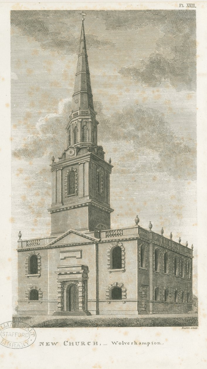 Wolverhampton - St. Johns Kirche von Stebbing Shaw
