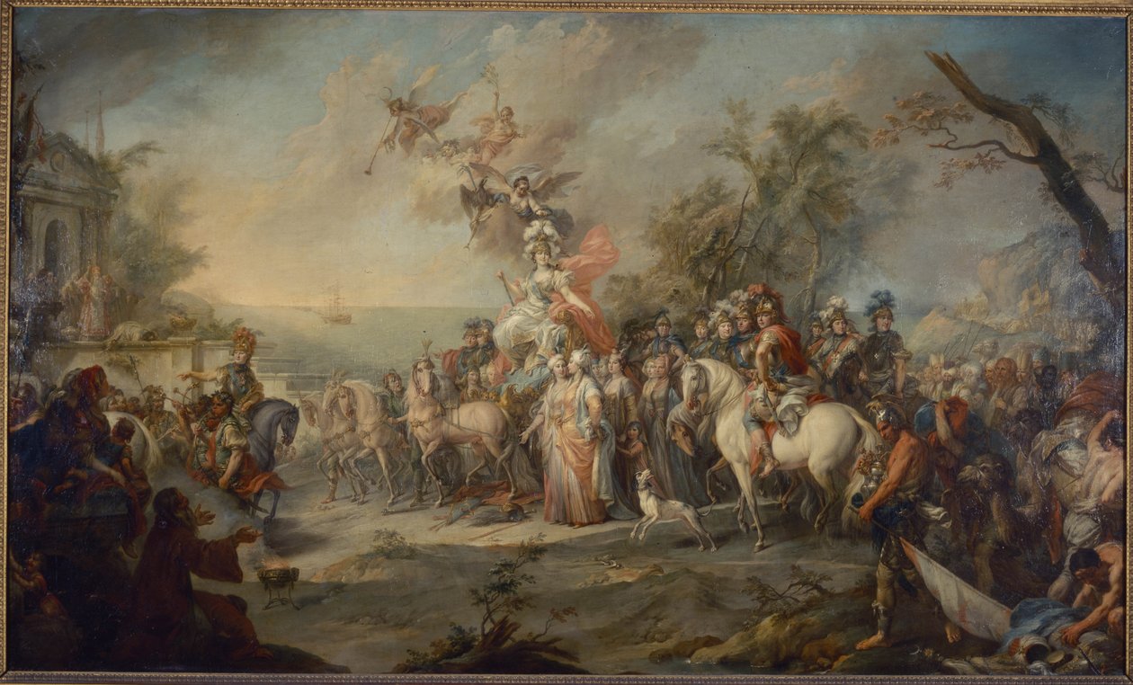 Allegorie auf Katharina die Große