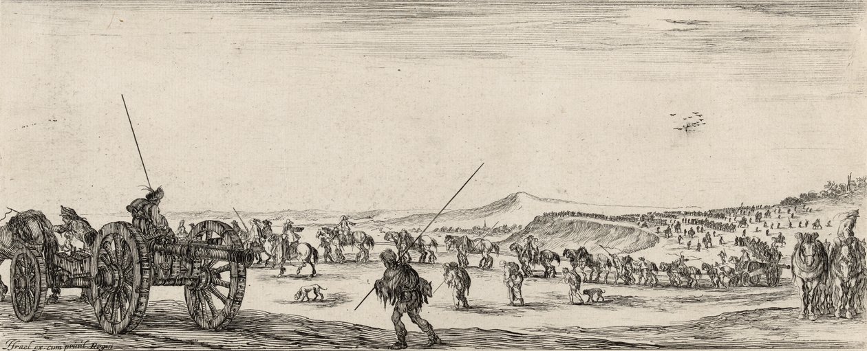 Autre Conduite de Canons von Stefano della Bella