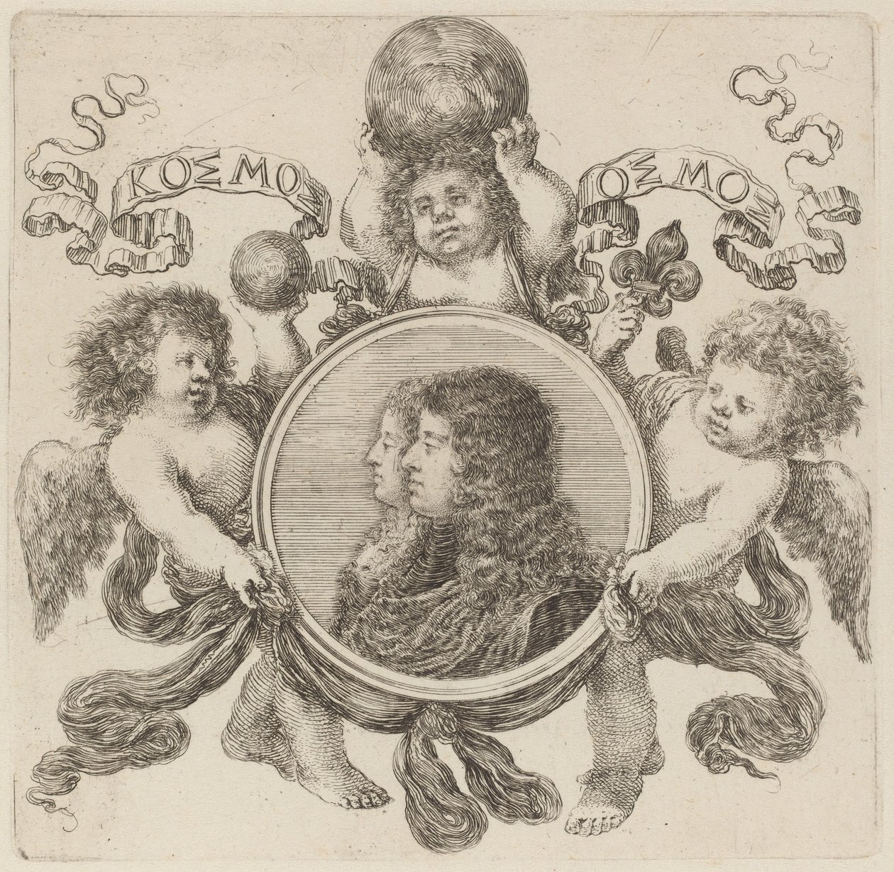 Cosimo de Medici, Prinz der Toskana und Marguerite Louise d