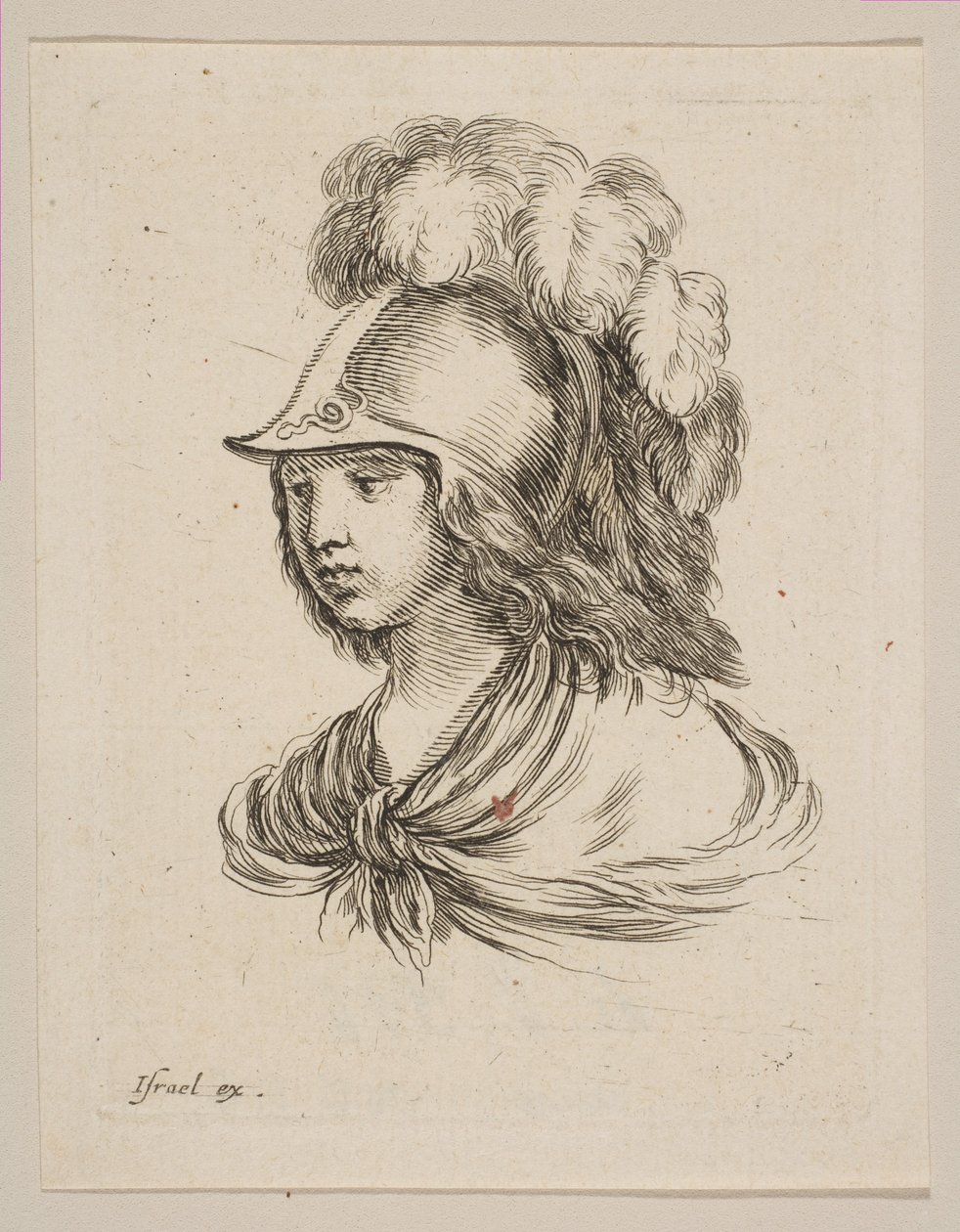 Kopf der Minerva, aus 
