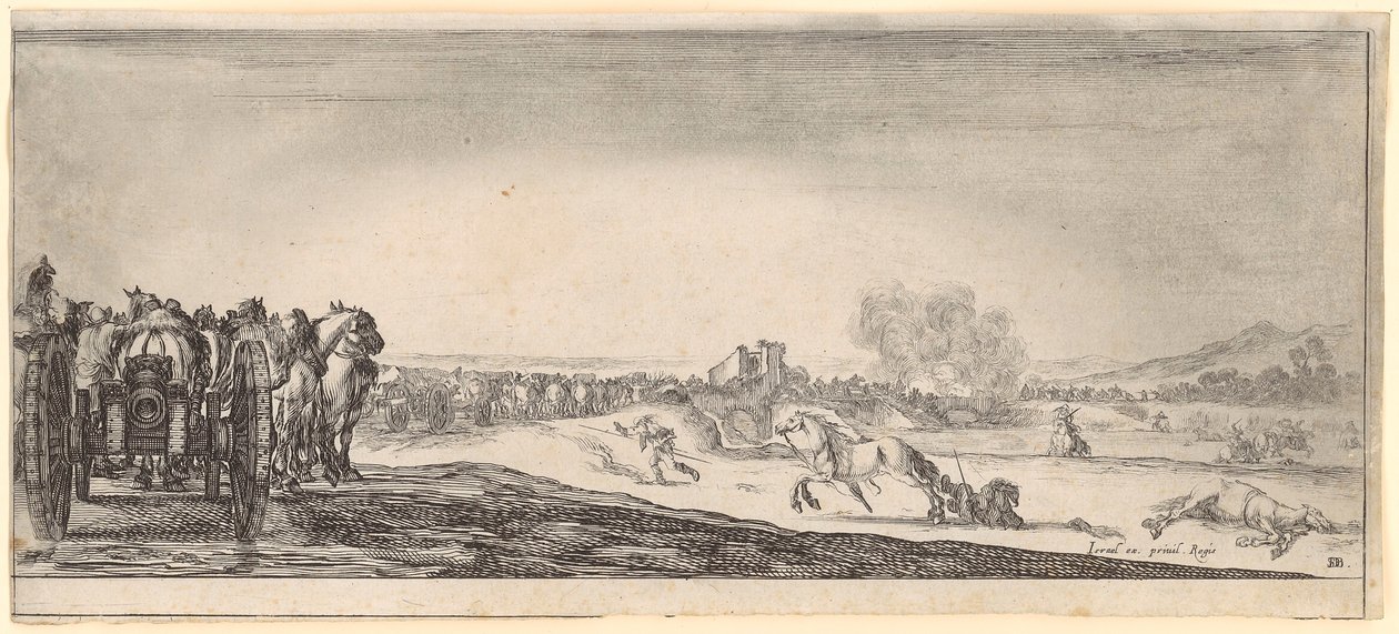 Kavalleriezug von Stefano della Bella