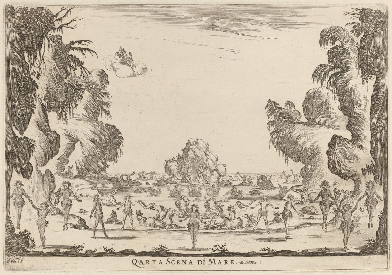Quarta Scena di Mare von Stefano della Bella