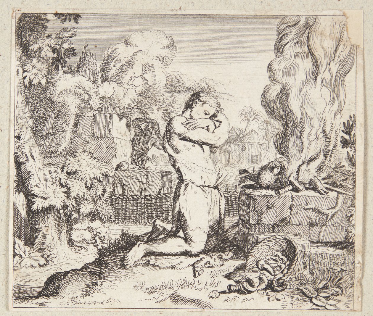Kains und Abels Opfer von Susanna Maria Dorsch