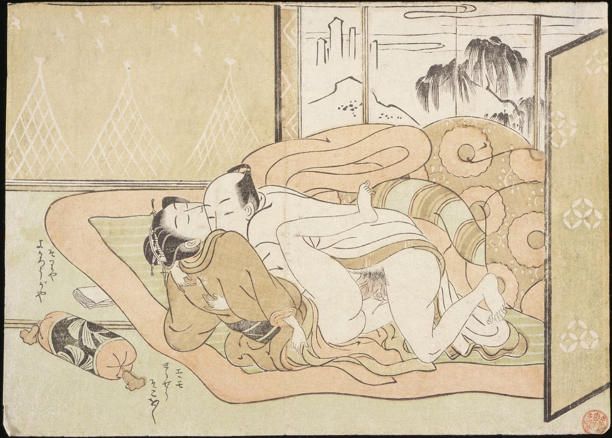 Liebende von Suzuki Harunobu