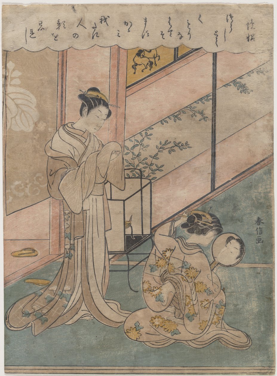 Zwei Damen von Suzuki Harunobu