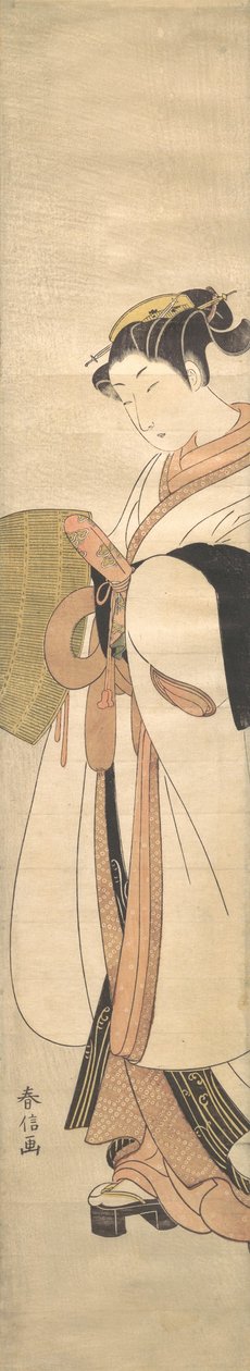 Junger Purpur, wahrscheinlich 1770 von Suzuki Harunobu