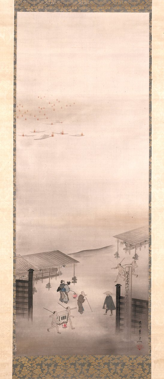 Yoshiwara und Shinagawa von Suzuki Kiitsu