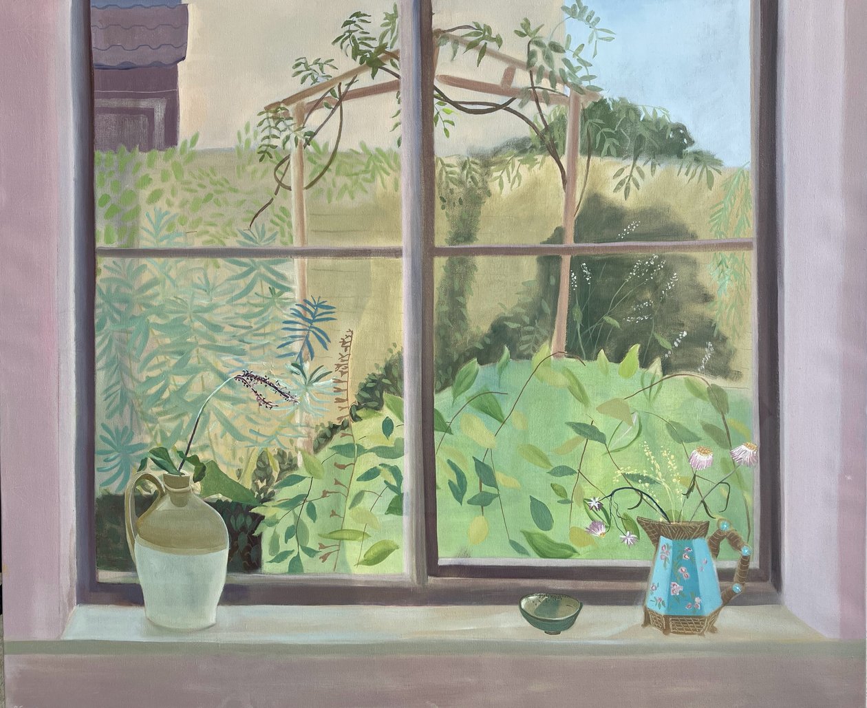 Hinausschauen, Oktober, 2024 von Suzy Fasht