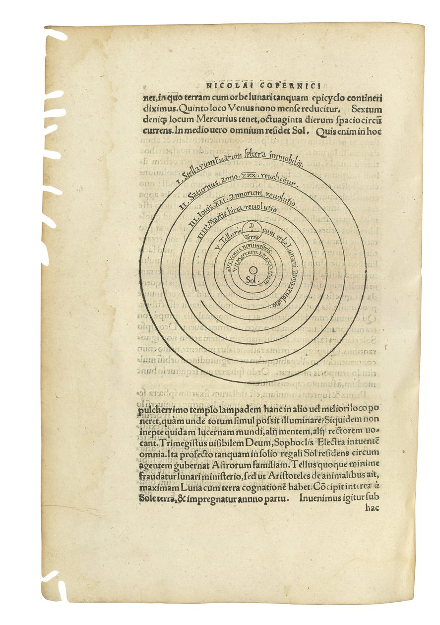 "De Revolutionibus Orbium Coelestium" von Nikolaus Kopernikus und "De Libris Revolutionum Nicolai Copernici Narratio Prima" von Georg Johan Rheticus, zwei Werke in einem Band, Basel, 1566-67 von Swiss School