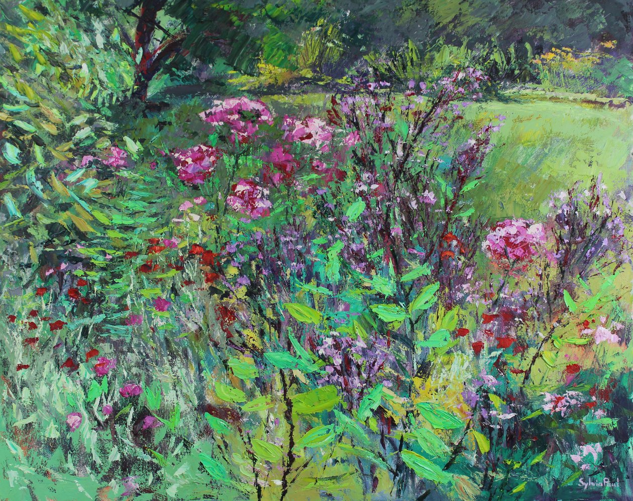 Mein Lieblingssommergarten, 2021 von Sylvia Paul